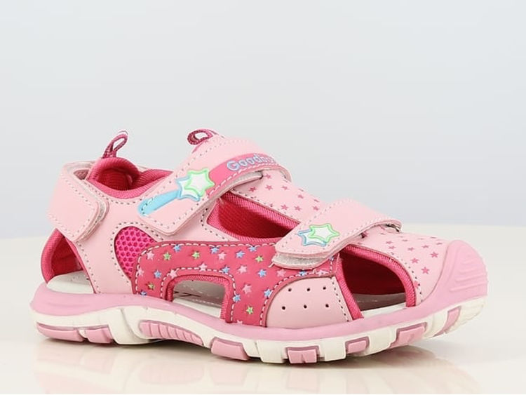 Picture of B183760 GIRLS PINK CONFORABLE SUMMER SANDALS